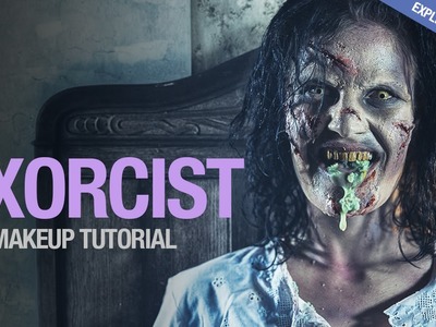 The Exorcist sfx makeup tutorial