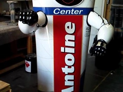 The Worlds First Toothpaste Robot Costume