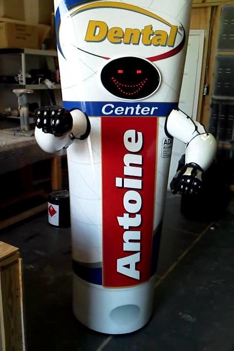 The Worlds First Toothpaste Robot Costume