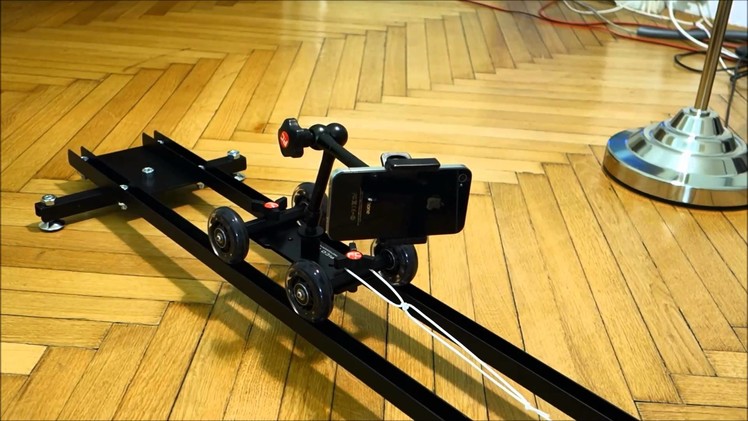 Cheap  DIY  Trolley Dolly (Camera Slider) Under 30 Euros