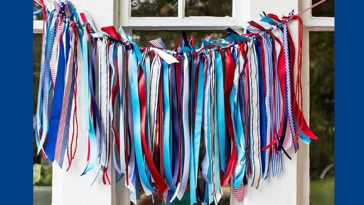 DIY Patriotic Ribbon Decorations | Summer Tutorial