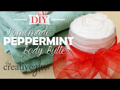 DIY Peppermint Body Butter - Scented Homemade Gift Idea #4