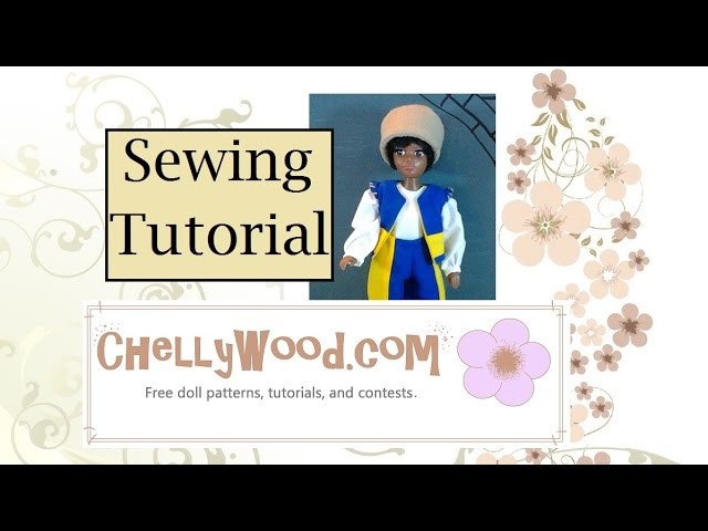 Easy Doll Hat Pattern and Tutorial