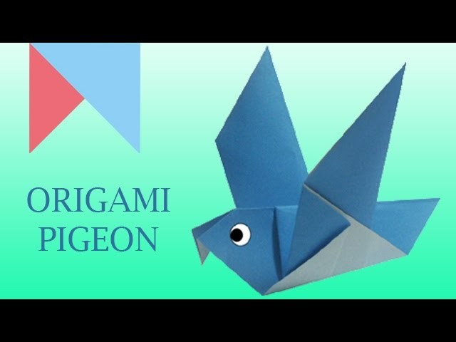 How to make Origami Pigeon Paper Folding