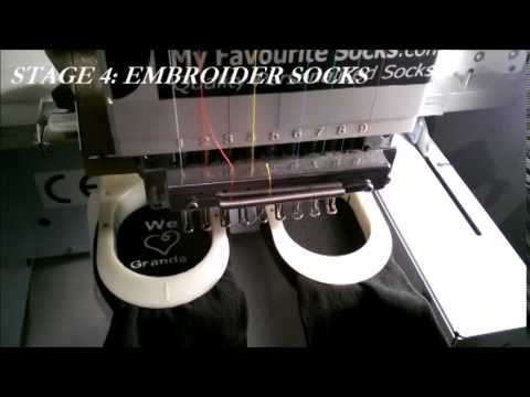 How to Make Personalised Socks