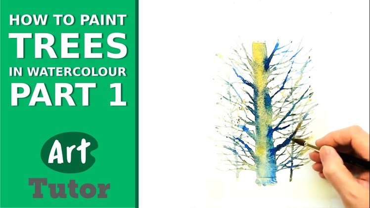 How to Paint Trees in Watercolour - Part 1