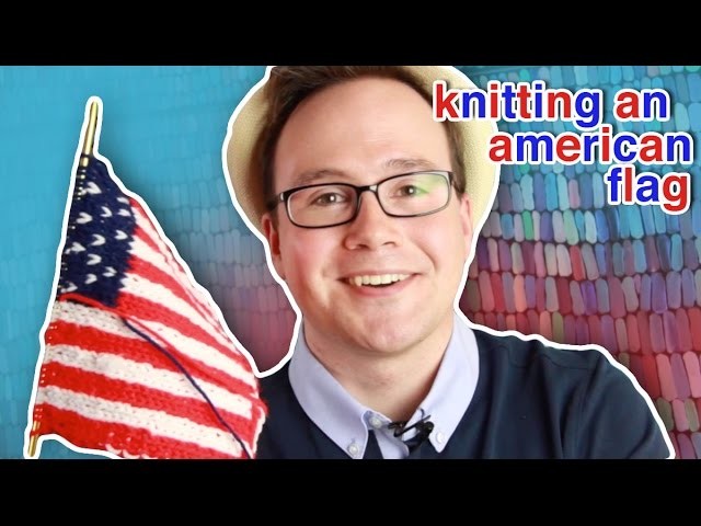Knitting a Reversible Flag: How to Double Knit a Flag