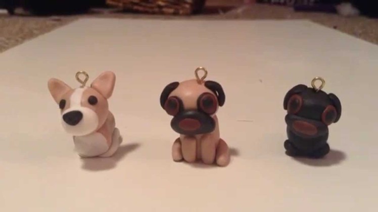 Polymer Clay Dog Tutorial: Corgi and Pug