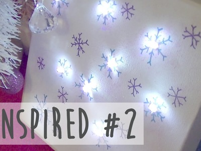 Sharpie Light Up Canvas - Christmas Pinspired #2