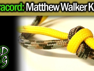 Simple Paracord: Matthew Walker Knot (2 strand)