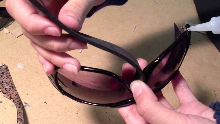 TUTORIAL: Catwoman goggles from The Dark Knight Rises