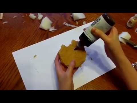 Choco chip cookie squishy tutorial!