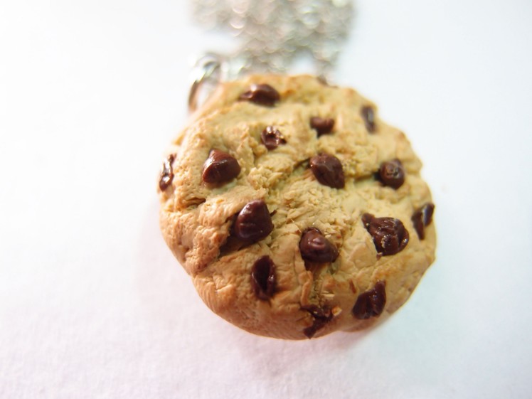 Chocolate Chip Cookie Polymer Clay Tutorial
