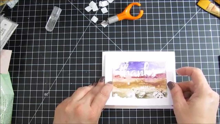 Design Memory Craft {Gelato® Watercolor Block Background}