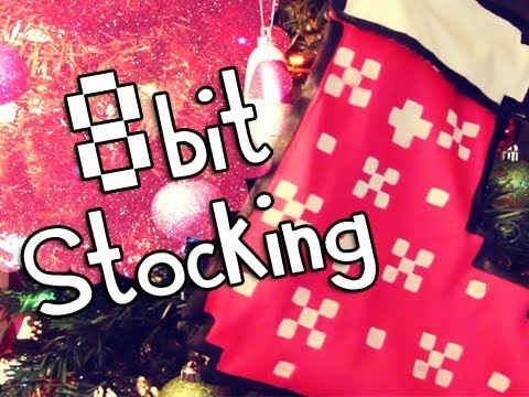 DIY :  8 bit Christmas Stocking