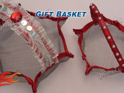 DIY Gift Basket -  How to make - JK Arts 109