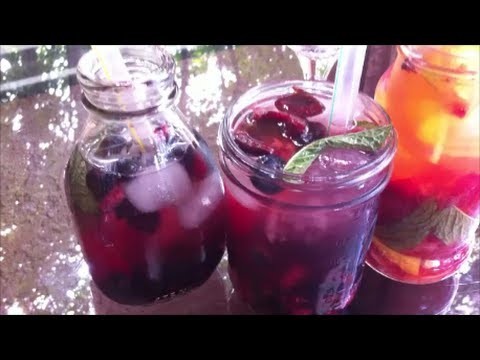DIY Refreshing Fruit Summer Drinks