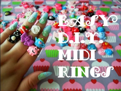 ♥ Easy D.I.Y. Midi Rings♥