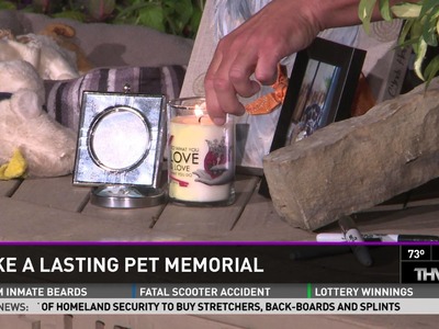 Make a lasting pet memorial