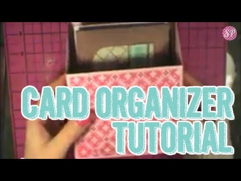 SP Episode 173: Card Organizer 3D Thursday Project