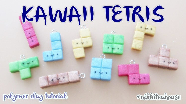 Kawaii Tetris ~ Polymer Clay Tutorial