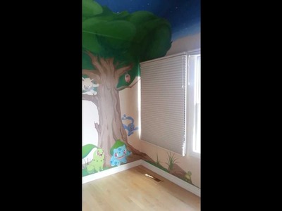Pokemon Murals in Denver home by Paint Decor Studio