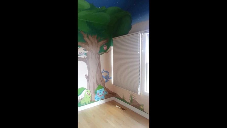 Pokemon Murals in Denver home by Paint Decor Studio