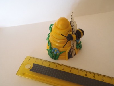 Polymer Clay -  Making A Bee Hive Part 2 of 2. The Hive