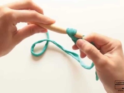 Punto cadeneta zurdos (1) - Ganchillo paso a paso | Crochet for beginners left-handed: Chain stitch