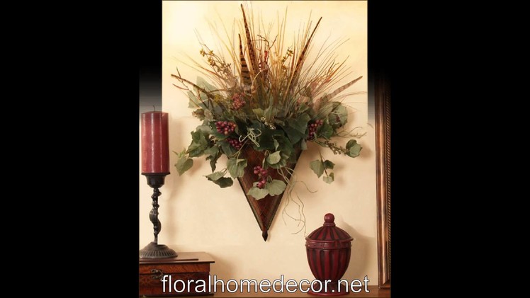 Wall Sconces - Floral Home Decor