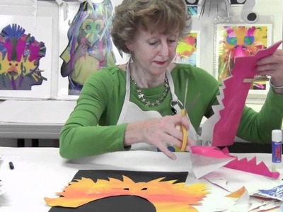 Cut Paper Creations with Annie Painter  Lesson 12 part B