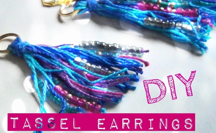 DIY Fashion ♥ Tassel Earrings