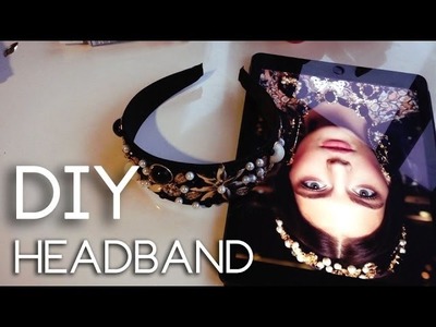 DIY Headband - Dolce&Gabbana Inspiration
