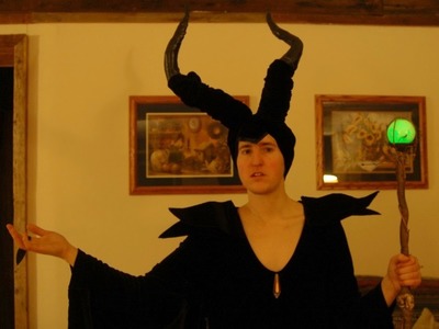 How to Make a Maleficent Costume Dress Easy