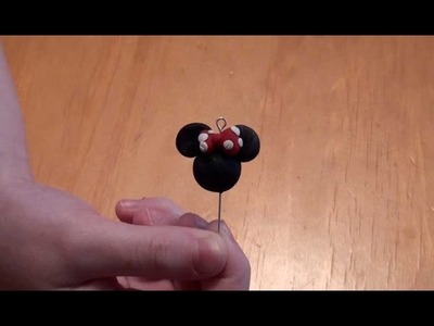 How To Make A Mickey Mouse Or Minnie Mouse Charm With Polymer Clay