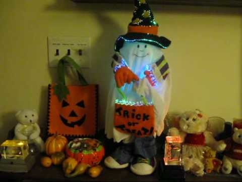 Lightup Fiber Optic Ghost & Halloween decor