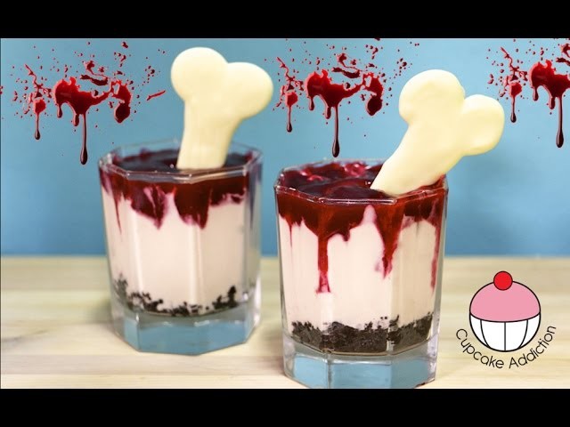 Walking Dead Desserts - Cheesecake Cups with SortedFood & Cupcake Addiction!
