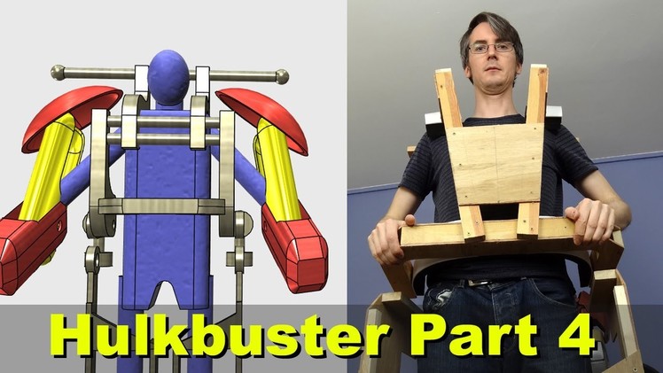 XRobots - Iron Man HULKBUSTER Cosplay Part 4 - Building the Torso for my Giant Suit!