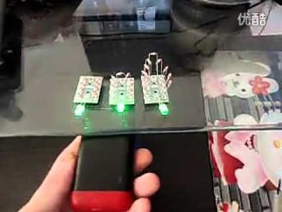 CELL PHONE RADIATION POWERS LED USING DIY RF DETECTOR DIODE KITS