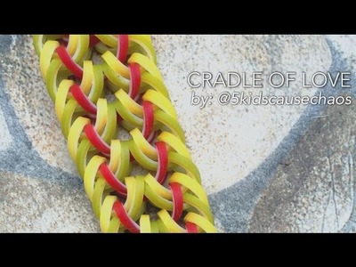 CRADLE OF LOVE Hook Only bracelet tutorial