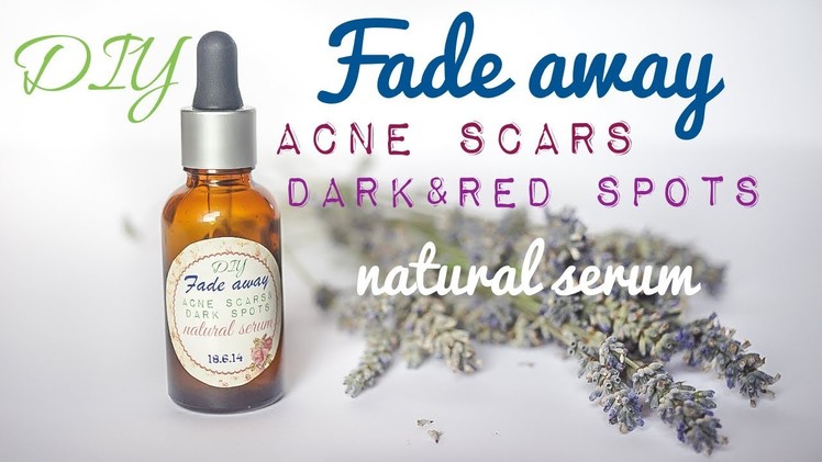 DIY Acne Scar Removal Serum & Rosacea Natural Treatment with Rosehip  & Black Seed Oil