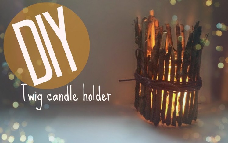 DIY | Autumn Candle Holder | CuteNailPolishArt