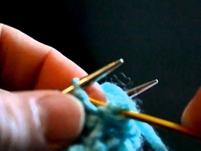 Grafting garter stitch