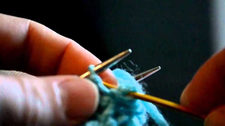 Grafting garter stitch