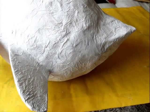 How I made a King Boo pinata