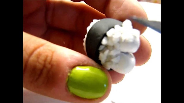 Mamegoma Sushi Tutorial Polymer Clay Charms Kawaii Charm