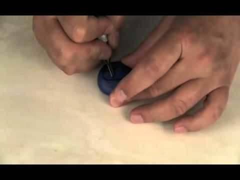 Polymer Clay TV Carving Baked Clay