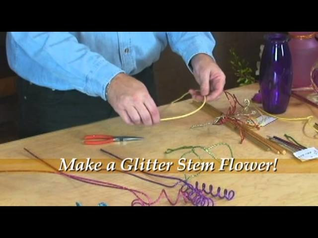 Tips & Tricks using Glitter Stems