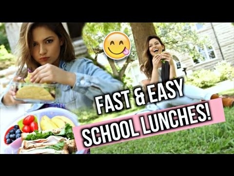 Back To School: Easy and Healthy Lunch Ideas!