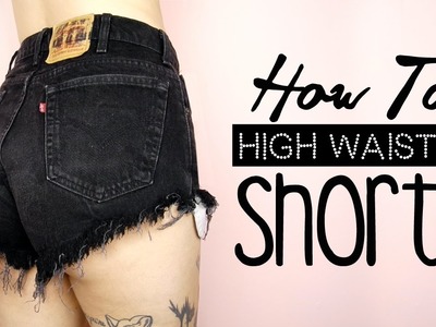 DIY High Waisted Shorts! | by tashaleelyn